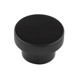 High quality image of Hoxton - Thaxted Cupboard Knobs 40mm Black Sku. HOX240MB