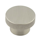 High quality image of Hoxton - Thaxted Cupboard Knobs 40mm Satin Nickel Sku. HOX240SN