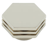 High quality image of Hoxton - Nile Cupboard Knobs 40mm Polished Nickel Sku. HOX340PN