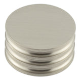 High quality image of Hoxton - Sturt Cupboard Knobs 40mm Satin Nickel Sku. HOX440SN