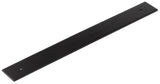 High quality image of Hoxton - Fanshaw Backplates for Cabinet Handles 268x30mm Black Sku. HOX5060MB