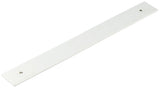 High quality image of Hoxton - Fanshaw Backplates for Cabinet Handles 268x30mm Polished Nickel Sku. HOX5060PN