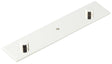 High quality image of Hoxton - Fanshaw Backplate for Cupboard Knobs 140x30mm Polished Nickel Sku. HOX5090PN
