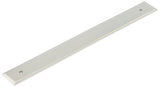 High quality image of Hoxton - Rushton Backplate for Cabinet Handles 268x30mm Satin Nickel Sku. HOX6060SN