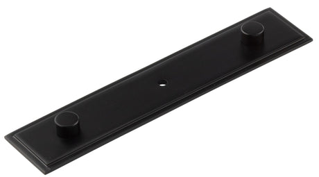 This is an image showing the Hoxton - Rushton MB 140x30mm Back Plate With Concealed Screw Caps available to order from Trade Door Handles in Kendal