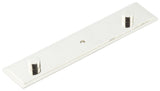 High quality image of Hoxton - Rushton Backplate for Cupboard Knobs 140x30mm Polished Nickel Sku. HOX6090PN