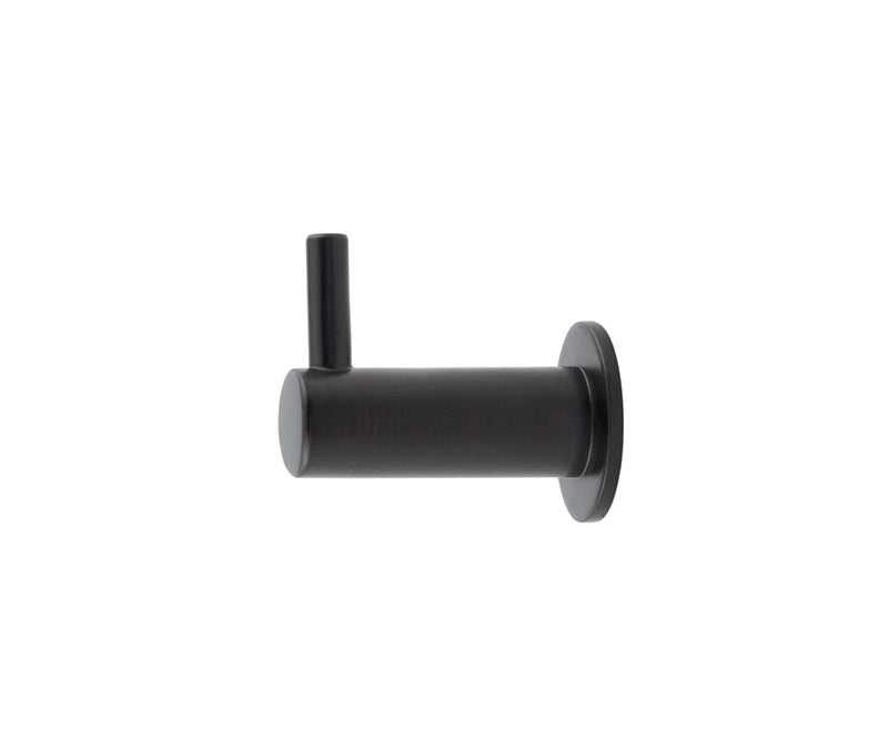 High quality image of Hoxton - Cupboard Hooks 37mm Black Sku. HOX665MB