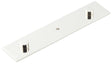Frelan Hardware Cabinet Hardware Polished Nickel / Backplate for Cabinet Pull Handle / 140 x 30mm Hoxton - Fanshaw PN 140x30mm Backplate Concealed Screw Caps