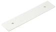 Frelan Hardware Cabinet Hardware Polished Nickel / Backplate for Cabinet Pull Handle / 96mm c/c Hoxton - Fanshaw PN 140x30mm Backplate for Pull Handle with 96mm Ctrs