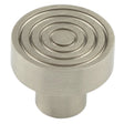Frelan Hardware Cabinet Hardware Satin Nickel / Cabinet Knobs / 30mm Dia. Hoxton - Murray SN 30mm Cupboard Knob Reeded