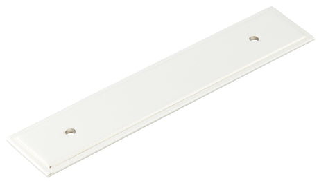 Frelan Hardware Cabinet Hardware Polished Nickel / Backplate for Cabinet Pull Handle / 96mm c/c Hoxton - Rushton PN 140x30mm Backplate for Pull Handle with 96mm Cts