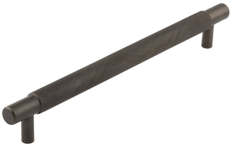 Frelan Hardware Cabinet Hardware Dark Bronze / Cabinet Pull Handles / 224mm c/c Hoxton - Taplow DB 224mm Diamond Knurled Cabinet Handle