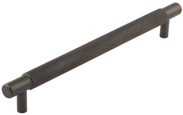 Frelan Hardware Cabinet Hardware Dark Bronze / Cabinet Pull Handles / 224mm c/c Hoxton - Taplow DB 224mm Diamond Knurled Cabinet Handle