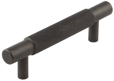 Frelan Hardware Cabinet Hardware Dark Bronze / Cabinet Pull Handles / 96mm c/c Hoxton - Taplow DB 96mm Diamond Knurled Cabinet Handle