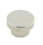 Frelan Hardware Cabinet Hardware Polished Nickel / Cabinet Knobs / 40mm Dia. Hoxton - Thaxted PN 40mm Line Knurled Cupboard Knob
