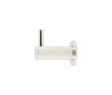Frelan Hardware Accessories Polished Nickel / Hat & Coat Hooks Hoxton - Vestry PN 37mm Cupboard Hook with Rose