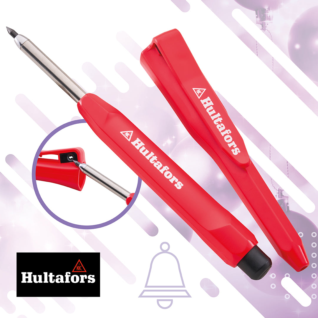 Hultafors Dry Marker Pencil with Holster & Sharpener