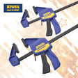Irwin Quick-Grip Quick Change Bar Clamp Twin Pack 300mm (12in)