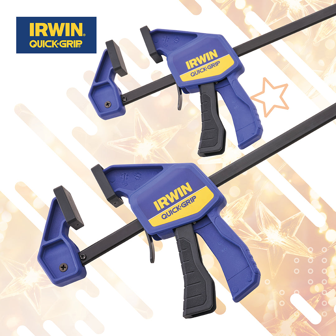 Irwin Quick-Grip Quick Change Bar Clamp Twin Pack 300mm (12in)