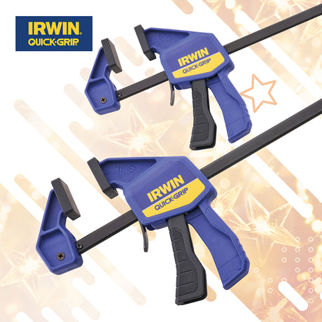 Irwin Quick-Grip Quick Change Bar Clamp Twin Pack 300mm (12in)