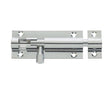 High quality image of Frelan - Jedo Brass Straight Barrel Bolts 64x25mm Polished Chrome Sku. J1001CC