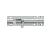 High quality image of Frelan - Jedo Brass Straight Barrel Bolts 50x25mm Satin Chrome Sku. J1001DB