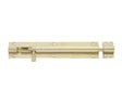 High quality image of Frelan - Jedo Brass Heavy Straight Barrel Bolts 200x38mm Polished Brass Sku. J1001PB-8