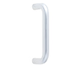 High quality image of Frelan - Aluminium 19mm D Shape Pull Handle Bolt Through Fixing SAA Finish 152x19mm Satin Anodised Aluminium Sku. J1049