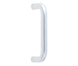 High quality image of Frelan - Aluminium 19mm D Shape Pull Handle Bolt Through Fixing SAA Finish 305x19mm Satin Anodised Aluminium Sku. J1051