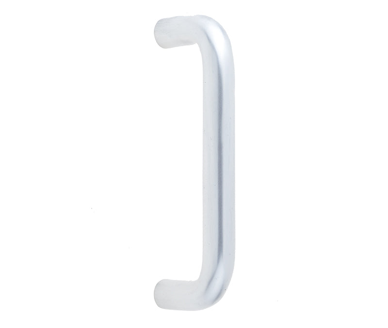 High quality image of Frelan - Aluminium 19mm D Shape Pull Handle Bolt Through Fixing SAA Finish 305x19mm Satin Anodised Aluminium Sku. J1051