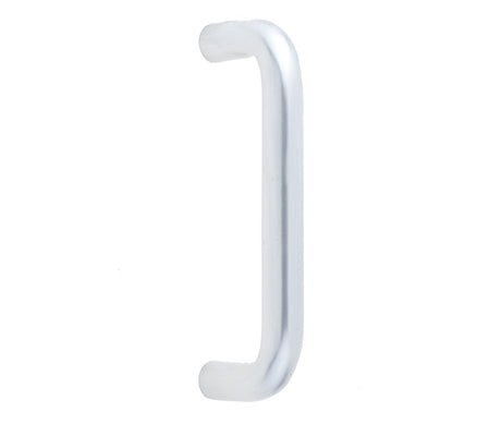 High quality image of Frelan - Aluminium 19mm D Shape Pull Handle Bolt Through Fixing SAA Finish 305x19mm Satin Anodised Aluminium Sku. J1051