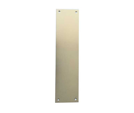 High quality image of Frelan - Plain Plate Finger Plate 75x350mm - SAA | Sku. j1410 | available to order from Trade Door Handles in Kendal.