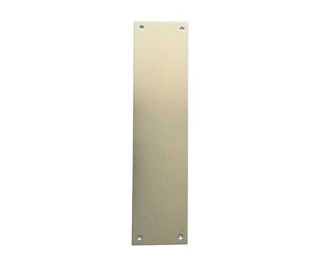 High quality image of Frelan - Plain Plate Finger Plate 75x350mm - SAA | Sku. j1410 | available to order from Trade Door Handles in Kendal.