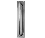 High quality image of Frelan - Aluminium Pull Handles w/ Plate 375x75mm Satin Anodised Aluminium Sku. J1602