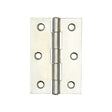 High quality image of Frelan - Steel Plain Bearing Butt Hinges 76x50x1.65mm Zinc Plate Sku. J1838-DZP