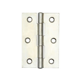 High quality image of Frelan - Steel Plain Bearing Butt Hinges 76x50x1.65mm Zinc Plate Sku. J1838-DZP