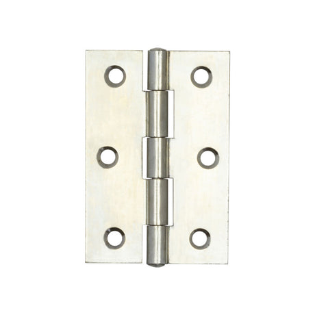 High quality image of Frelan - Steel Plain Bearing Butt Hinges 76x50x1.65mm Zinc Plate Sku. J1838-DZP
