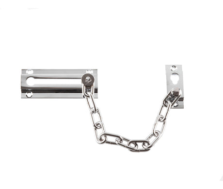 High quality image of Frelan - Jedo Security Door Chains 200mm Polished Chrome Sku. J3001PC