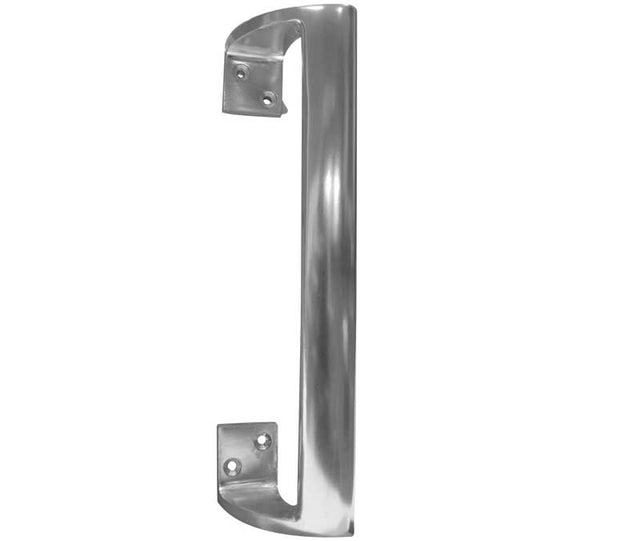 High quality image of Frelan - Aluminium Cranked Pull Handles 225mm Satin Anodised Aluminium Sku. J3572A