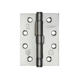 High quality image of Frelan - Jedo Grade 7 Steel Heavy Duty Button Tip Hinges 102x76x2.5mm Polished Chrome Sku. J451BT-PC