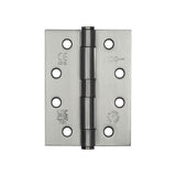 High quality image of Frelan - Jedo Grade 7 Steel Heavy Duty Button Tip Hinges 102x76x2.5mm Satin Chrome Sku. J451BT-SC