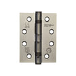 High quality image of Frelan - Jedo Grade 11 Steel Ball Bearing Hinges 102x76mm Black Nickel Sku. J8500BN