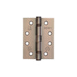 This is an image showing the Frelan - 102x76mm Stainless Steel Ball Bearing Hinges Grade 11 - Bronze available to order from Trade Door Handles in Kendal