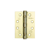 High quality image of Frelan - Jedo Grade 11 Steel Ball Bearing Hinges 102x76mm Electro Brassed Sku. J8500EB