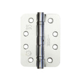 High quality image of Frelan - Jedo Grade 11 Radiused Steel Ball Bearing Hinges 102x76mm Polished Chrome Sku. J8500RPC