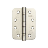 High quality image of Frelan - Jedo Grade 11 Radiused Steel Ball Bearing Hinges 102x76mm Satin Nickel Sku. J8500RSN
