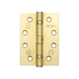 High quality image of Frelan - Jedo Grade 11 Steel Ball Bearing Hinges 102x76mm Satin Brass Sku. J8500SB