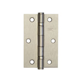 High quality image of Frelan - Jedo Steel Ball Bearing Hinges 89x58mm 89x58x2mm Satin Nickel Sku. J8501SN