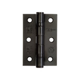 High quality image of Frelan - Jedo Grade 7 Steel Ball Bearing Hinges 76x50mm Black Sku. J8502BL