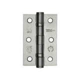 High quality image of Frelan - Jedo Grade 7 Steel Ball Bearing Hinges 76x50mm Satin Chrome Sku. J8502SC